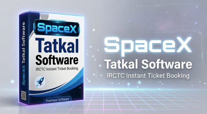 SpaceX Tatkal Software dashboard - ultra fast IRCTC booking interface